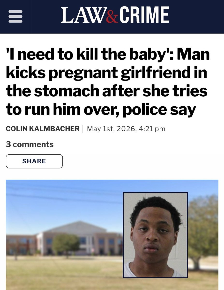 米ジョージア州の男性、自分を車でひこうとしてきた身重な彼女の腹を蹴る
lawandcrime.com/crime/i-need-t…