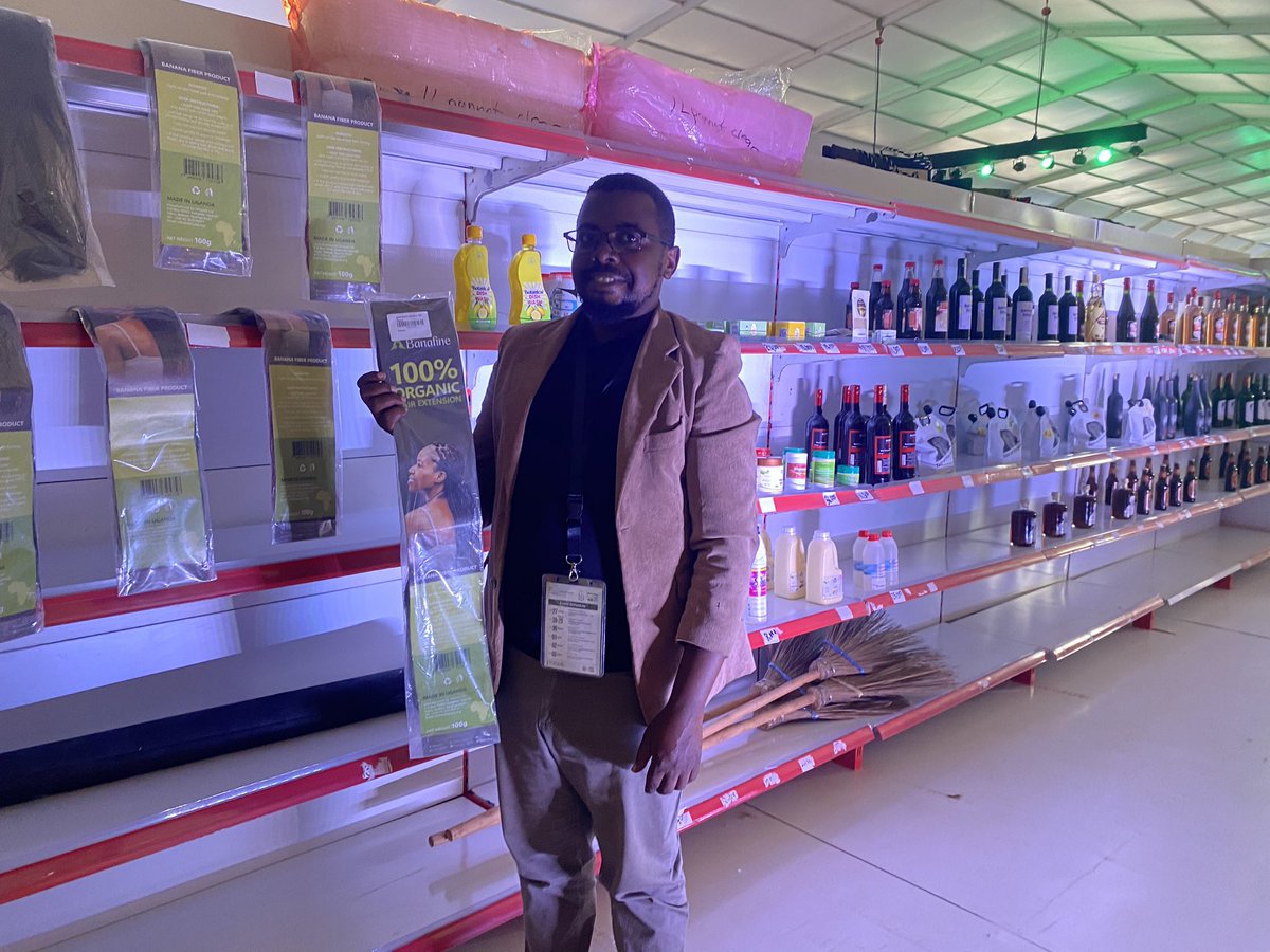 SkilpackL63889's tweet photo. Day 3: It’s @STIsecretariat National Science Week 2026; Please kindly come and buy yourself banana fiber products at @ugandanmade256 supermarket from 30th April to 3rd May at Kololo Independence grounds. https://t.co/kOQdseYrZC