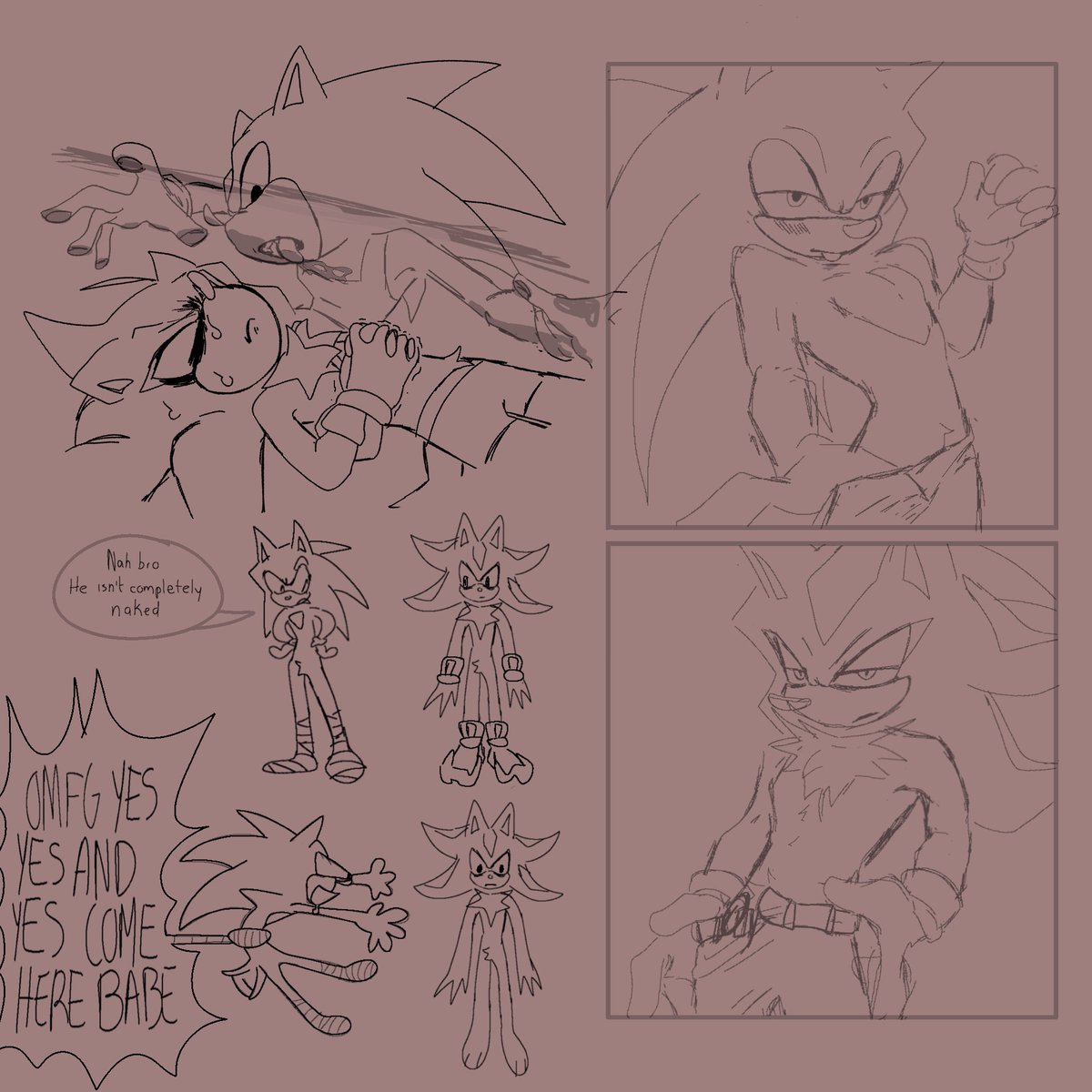 Doodles xd

#shadonic #sonadow
