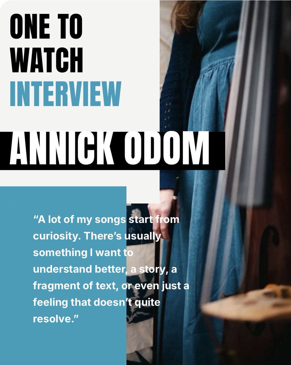 StateofSoundMag's tweet photo. Belgian-American composer and multi-instrumentalist, Annick Odom on reimagining her Appalachian heritage and the five-year journey of making her album Linen of Words | READ HERE https://t.co/iepkfWrOvB https://t.co/Z1BrtHZ4wp