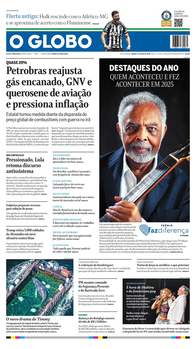 Jornal O Globo tweet media