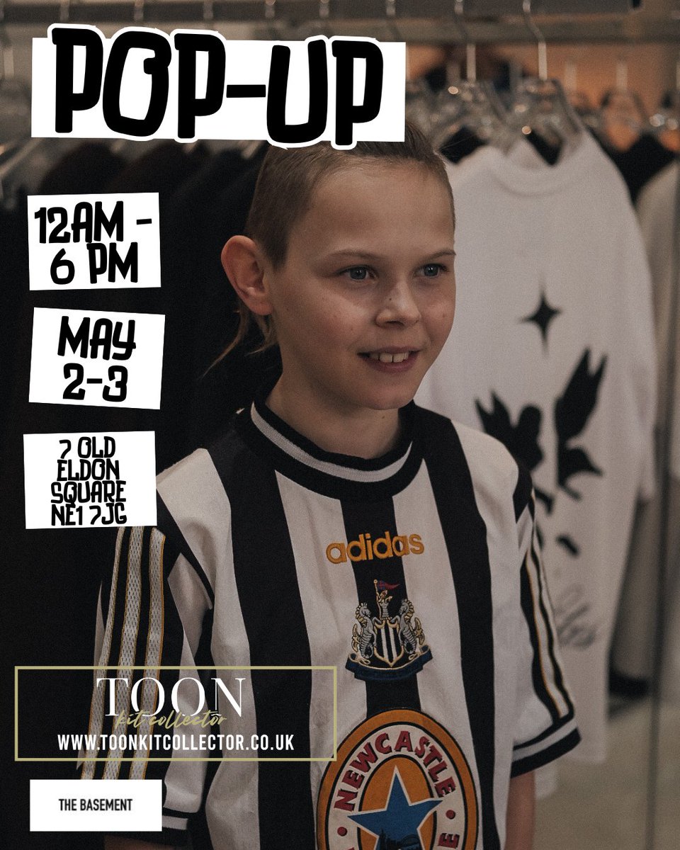 toon_collector's tweet photo. 🚨 MATCH DAY GIVEAWAY 🚨

To enter:
1️⃣ Comment your prediction below 
2️⃣ Repost this post 🔁
3️⃣ Follow Toon Kit Collector

🎟 BONUS: We’re LIVE this weekend at our pop-up in The Basement, Old Eldon Square.

🗓 Saturday &amp; Sunday | ⏰ 12–6

#NUFC #NewcastleUnited #giveaway https://t.co/vDzRQm8FUp