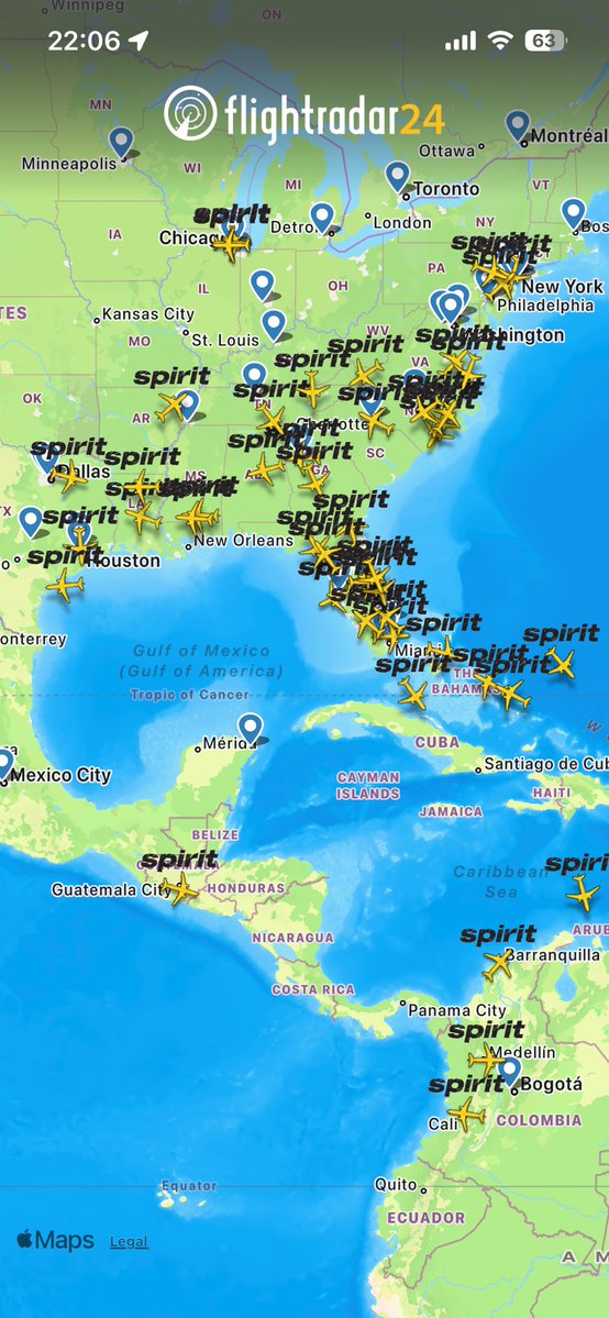 PeoplesAndy's tweet image. I took this last night hoping it wouldn’t be the last time we see it. Whilst it’s an inconvenience for passengers, I really feel for all the @SpiritAirlines staff, it’s not a nice feeling! #Spirit #Aviation 🇺🇸
