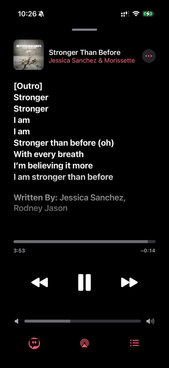 blujaystellar's tweet photo. vibin’ to this banger 🔥 slayin’ them vocals!!!

I am stronger than before 💪🏻😇🙏🏻 https://t.co/PeltTOhH7k
