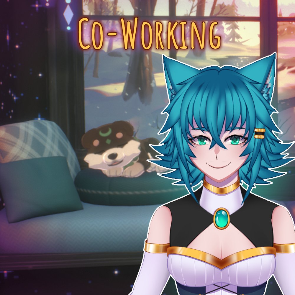 Niktura's tweet image. Wir starten den heutigen Tag mit etwas Co-Working, danach machen wir etwas kunstiges! ✨

🔴 twitch.tv/niktura

#VtuberDE #TwitchStreamer #VtuberUprising #GERVtuber #coworking
