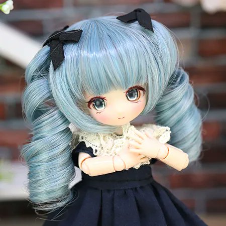 💖ミニスウィーツドール オーダー💖 ウィッグ・アイ・お洋服・靴まで