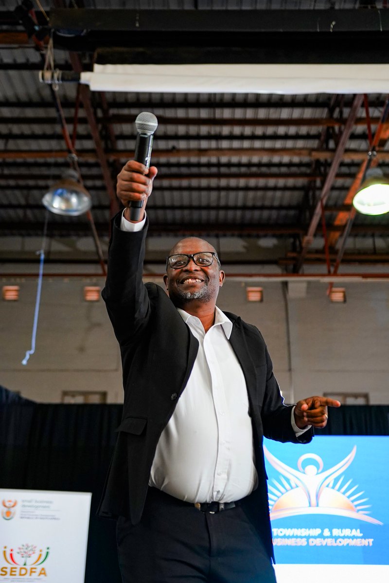 TownshipRBiz's tweet photo. We had 3 amazing MCs , @positivegp ,Erasmus Ndesh Mahlangu and @amandandiki . We'd like to thank them for their amazing work st the Ekurhuleni Township and Rural Business Development Roadshow.

#TownshipRuralBiz #ntetheglobaleffect ##masechabamedia #mc https://t.co/j5j2NhkNwa