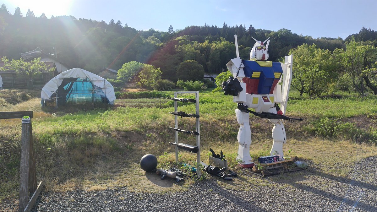 CopenAdoGUNDAM's tweet photo. そして、ヘタレているガンダムもついでに見に行きました。 https://t.co/OUPpAw0BEt