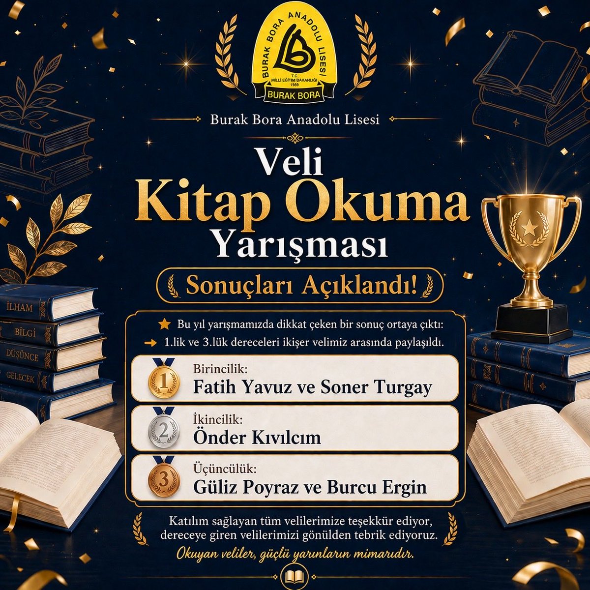 Burak Bora Anadolu Lisesi tweet media