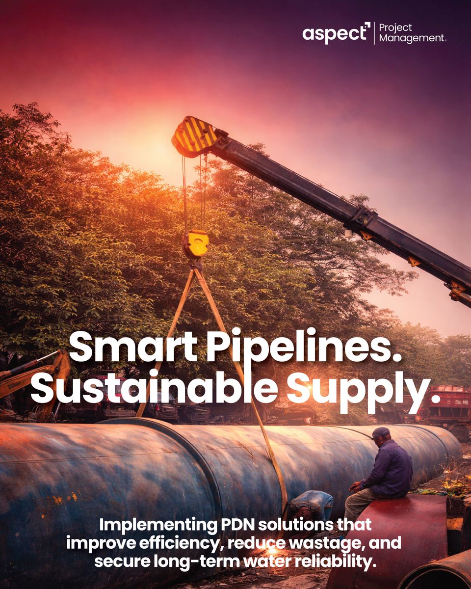 Aspect_pmc's tweet image. Building smarter pipelines today for a more sustainable and reliable tomorrow.

#SustainableInfrastructure #SmartPipelines #FutureReady
