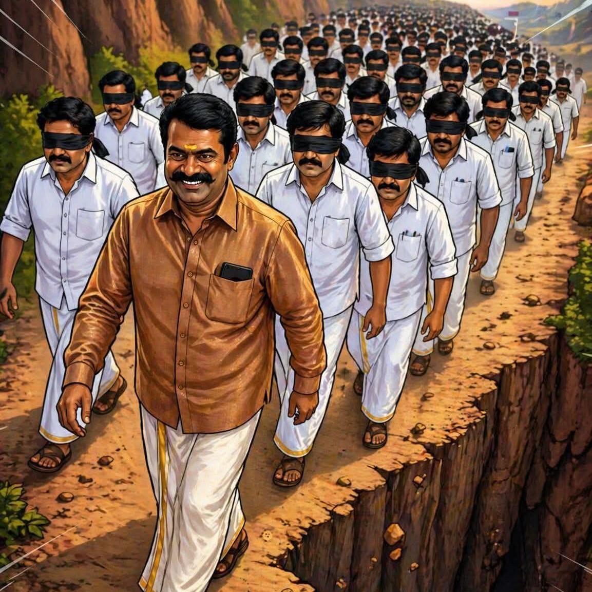 TN2KTopics's tweet image. மீண்டும் தம்பிகளை பயிற்சியில் ஈடுபடத்த படையோடு கிளம்பினார் சீமான் அண்ணண் #ntk #seeman