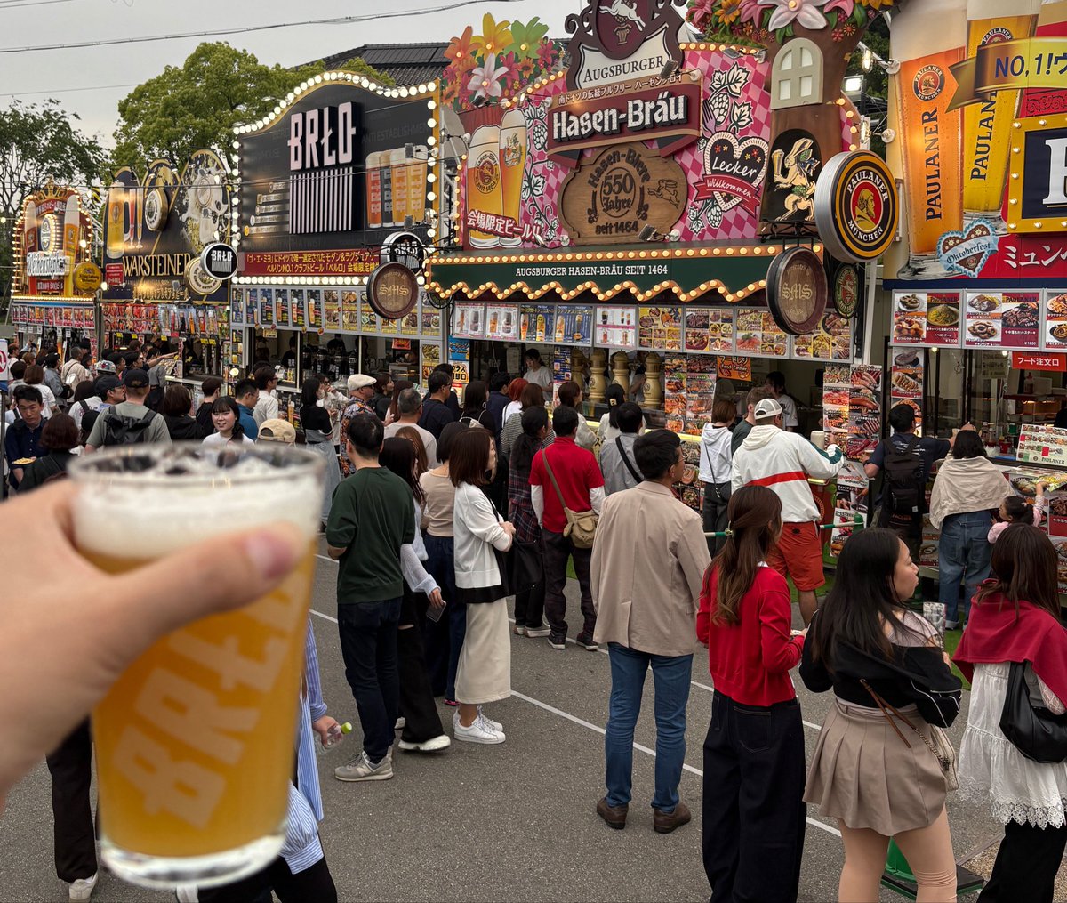 666werewolf's tweet photo. ビアフェスの季節 https://t.co/jdllpt7vXd