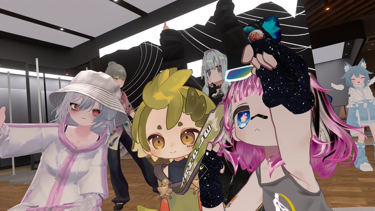 ハンブンだけ/VRC tweet media