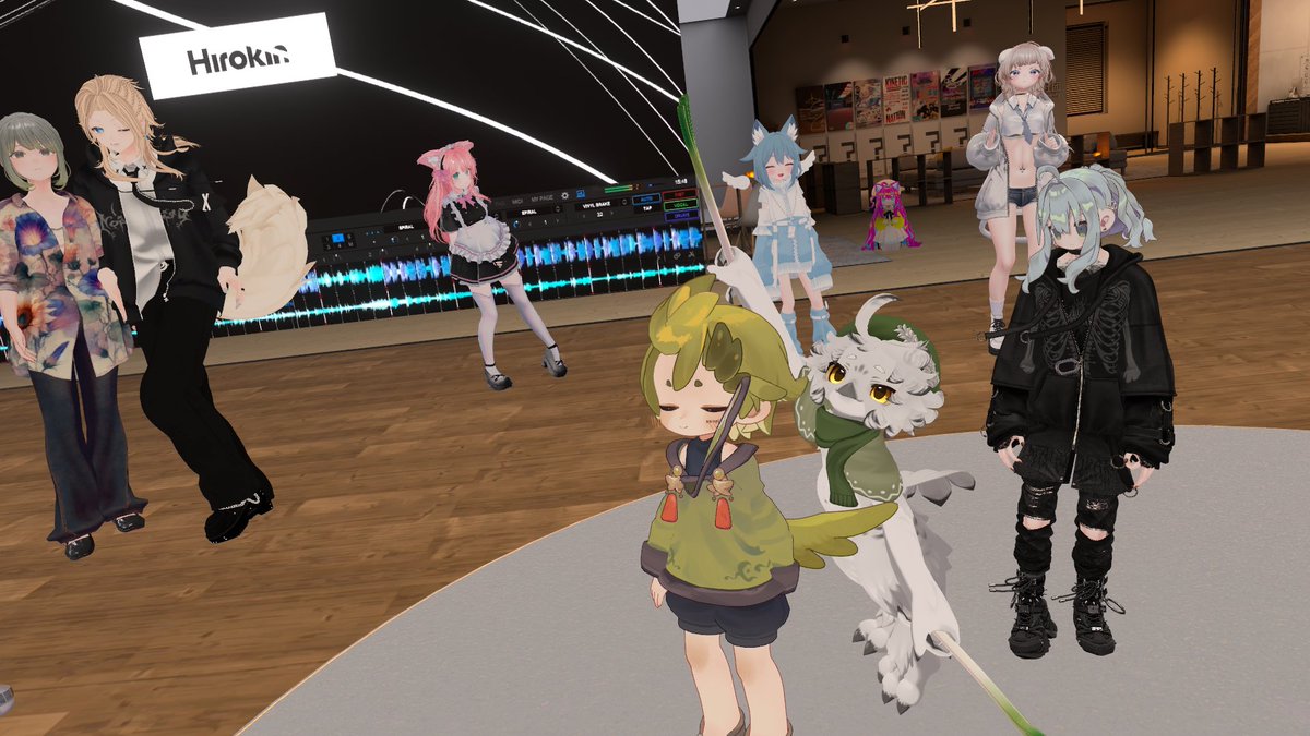 ハンブンだけ/VRC tweet media