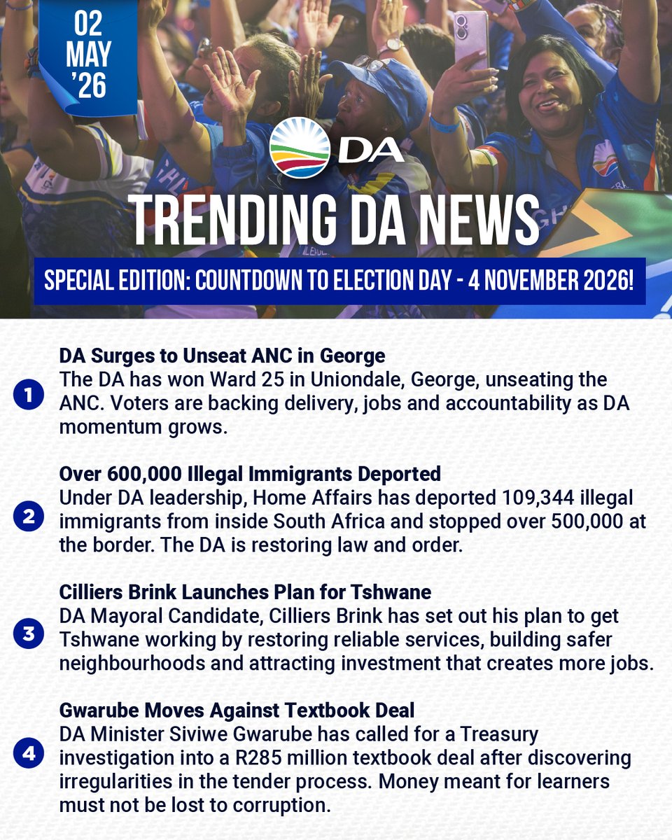 Democratic Alliance tweet media