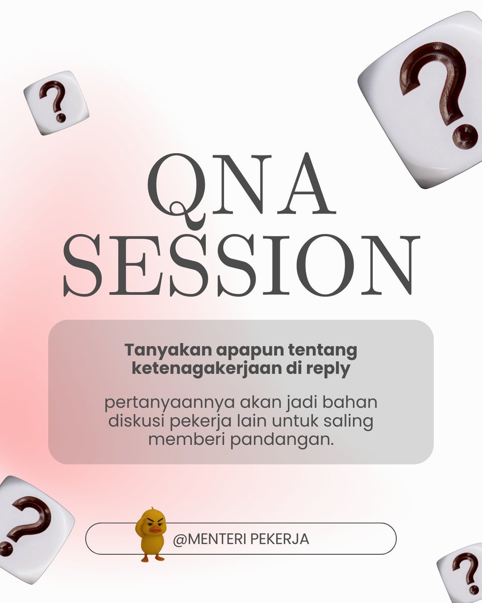 Menteri Pekerja RI tweet media