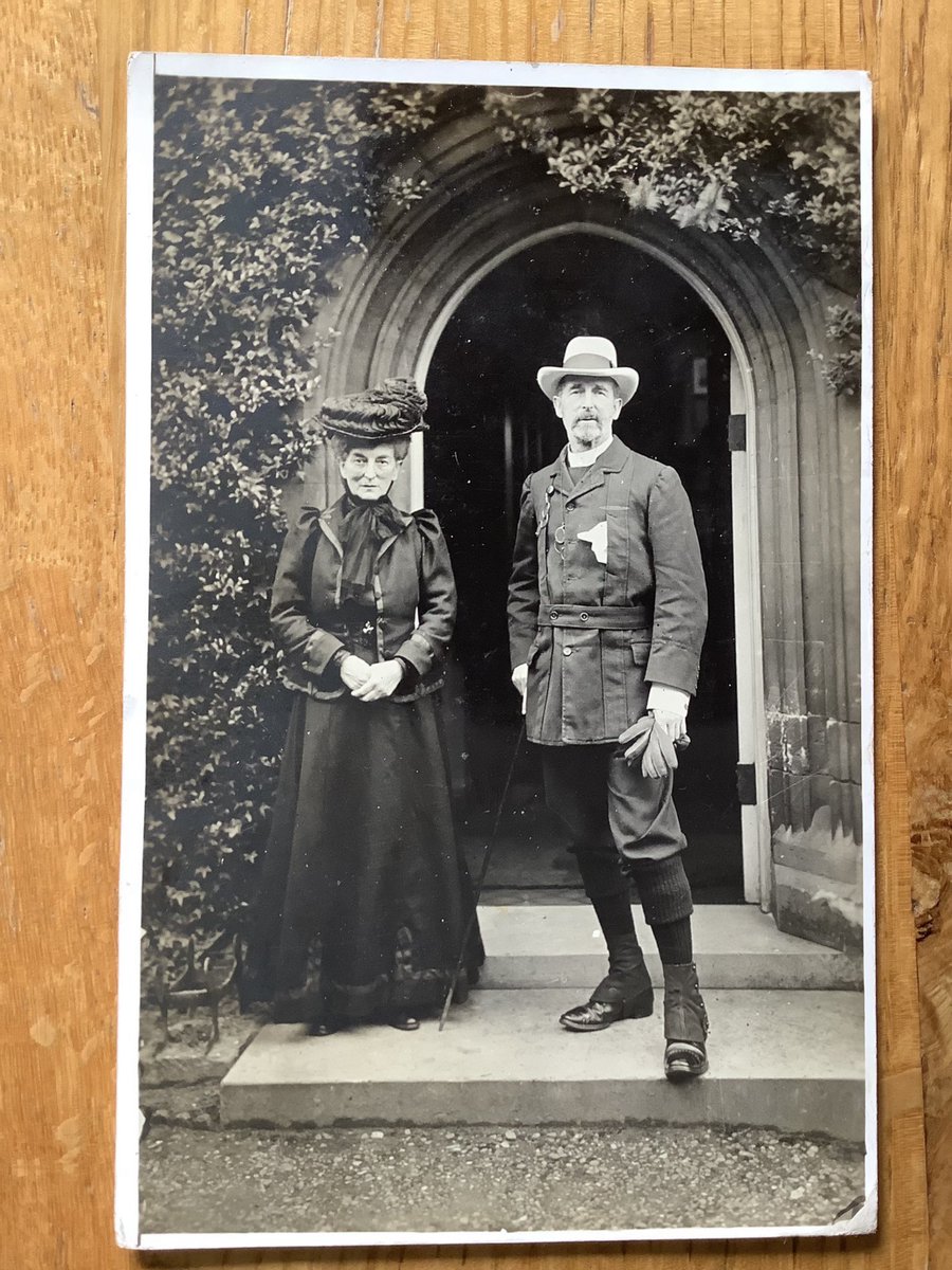 PaulSuttonKing's tweet image. He may have just been a rector in a rural parish but no reason to hold back on your day off #DailyPictureTheme #Style #Postcard