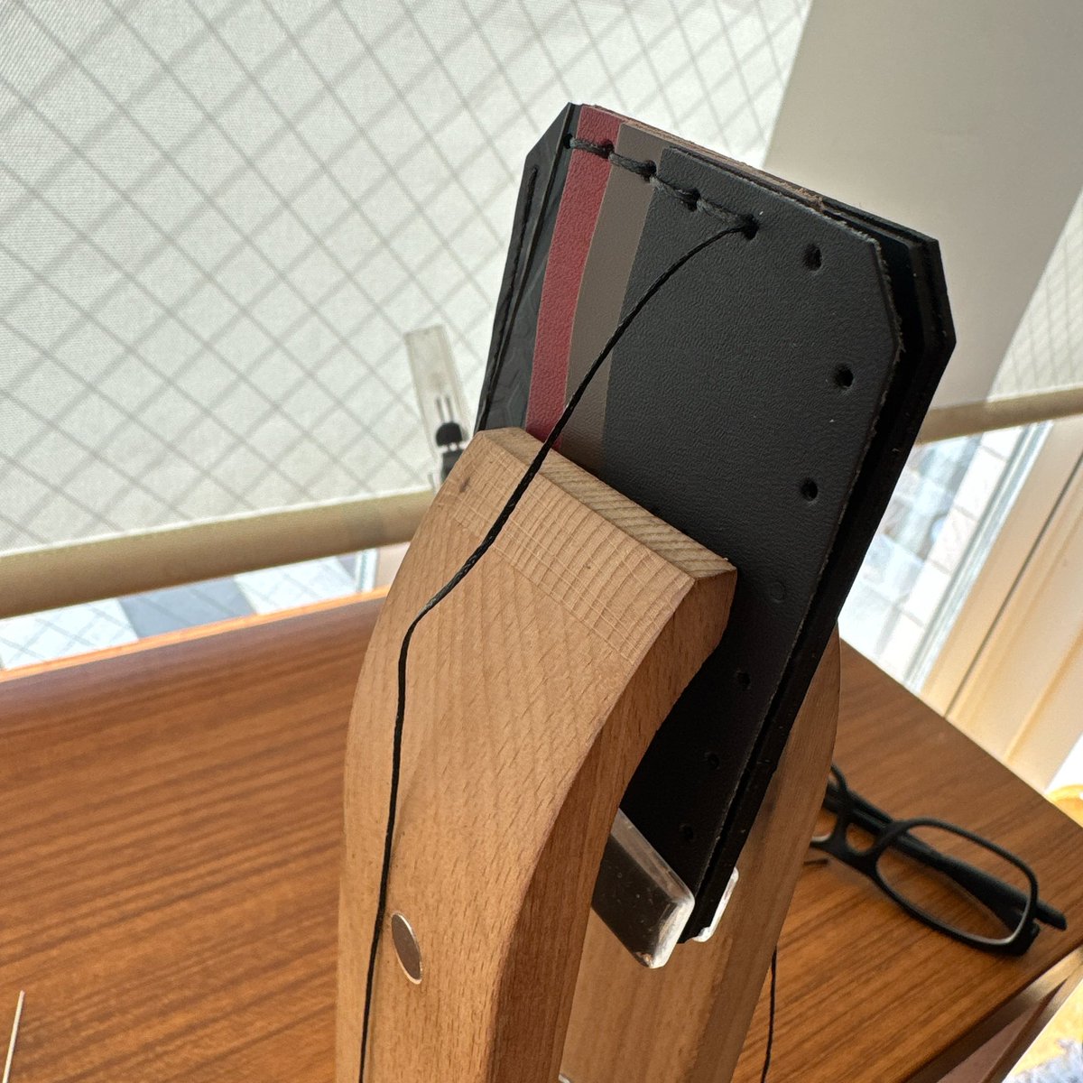 yasu___pr's tweet image. SEAL表参道本店で、
ワークショップに参加。
カードケースを作らせていただきました。

名刺入れも購入。
いい買い物ができました🙌

@seal_brand1 
#SEAL
#アップサイクル