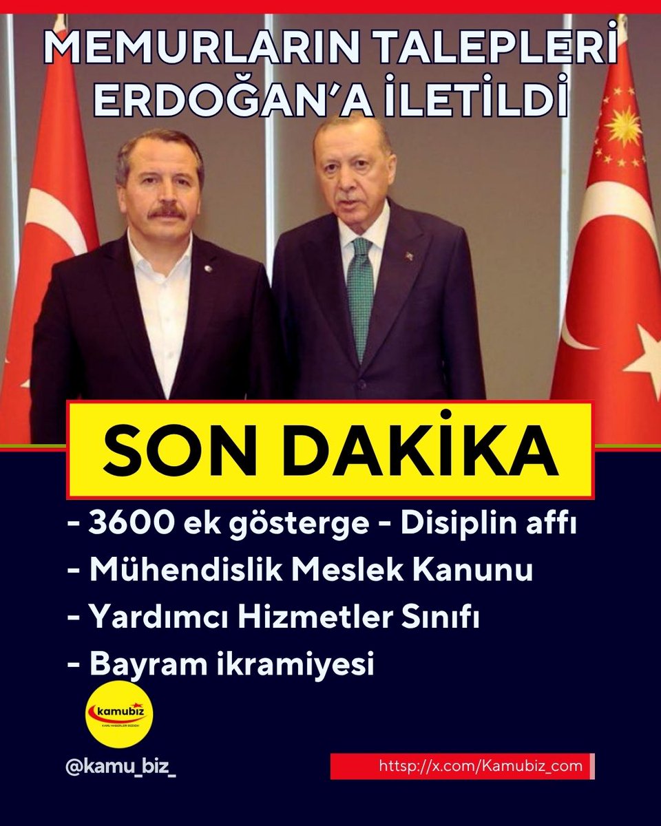 Kamubiz KAMU HABERLERİ BİZDEN! tweet media