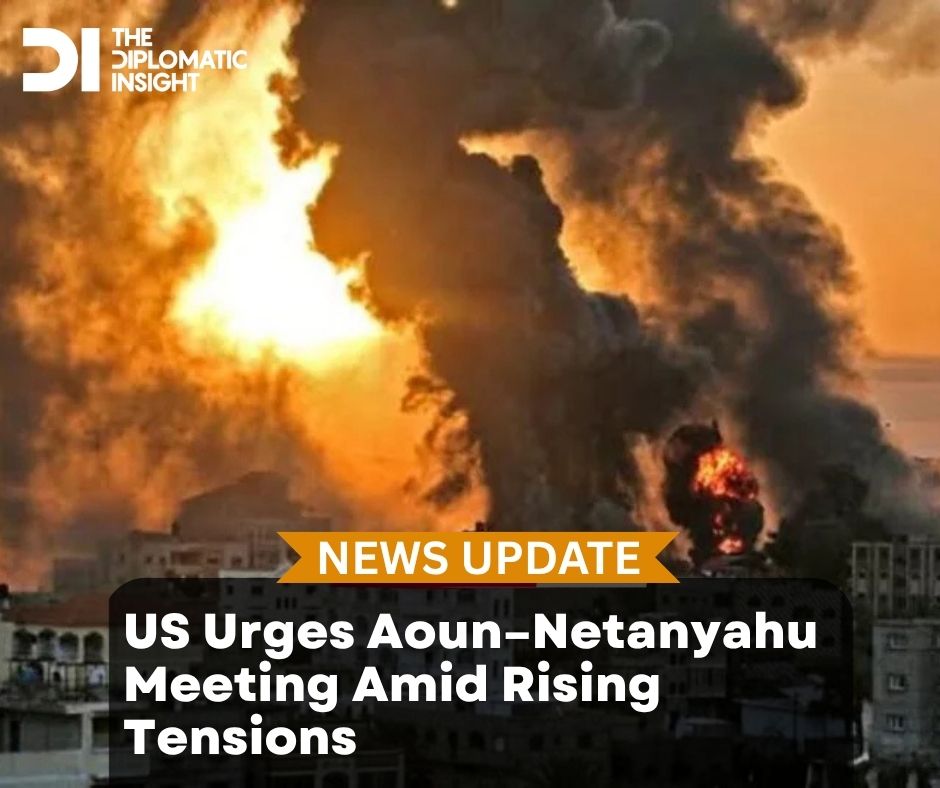 DiplomaticIns's tweet image. The United States has called for a direct meeting between Lebanese President Joseph Aoun and Israeli Prime Minister Benjamin Netanyahu as tensions continue to rise despite an ongoing ceasefire in Lebanon.

thediplomaticinsight.com/us-urges-aoun-…

#Unitedstates #Lebanon #ceasefire