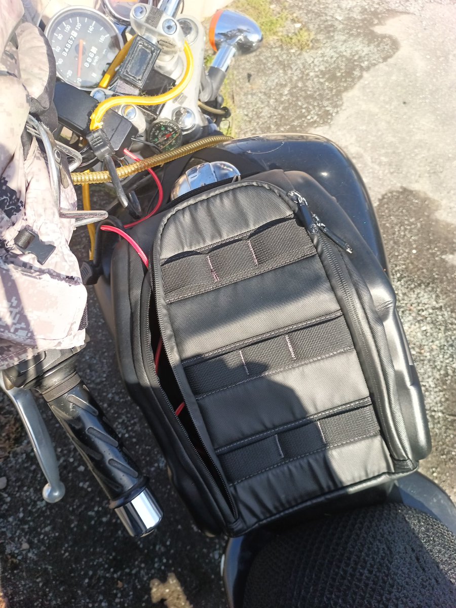ポポローグ  　未開封 タンクバッグが壊れちゃったので、稚内市街地で、代用品を求めて4時間