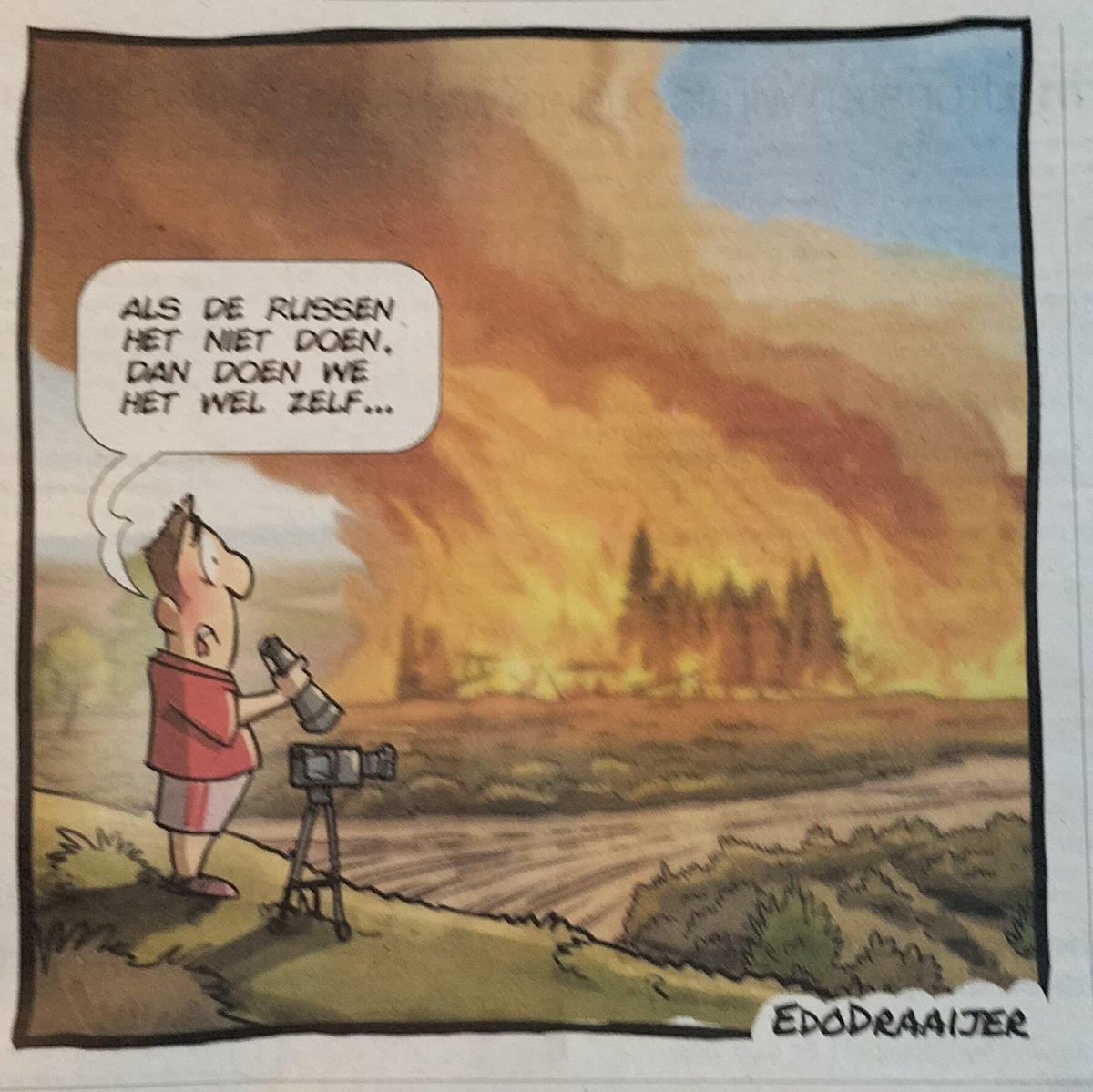 faunabeschermin's tweet image. Als de Russen het niet doen, doen we het zelf wel @edotwitt @De_Stentor #Friendlyfire #verschroeideaarde #ceasefire ☮️