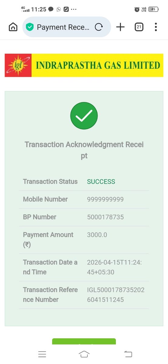 Hadiskh786's tweet photo. My connection payment done by my side but not any resolution provided by igl side please resolve this problem and restart my connection @IGLSocial @iglsocial14 @jagograhakjago https://t.co/RcMgbxtBrh
