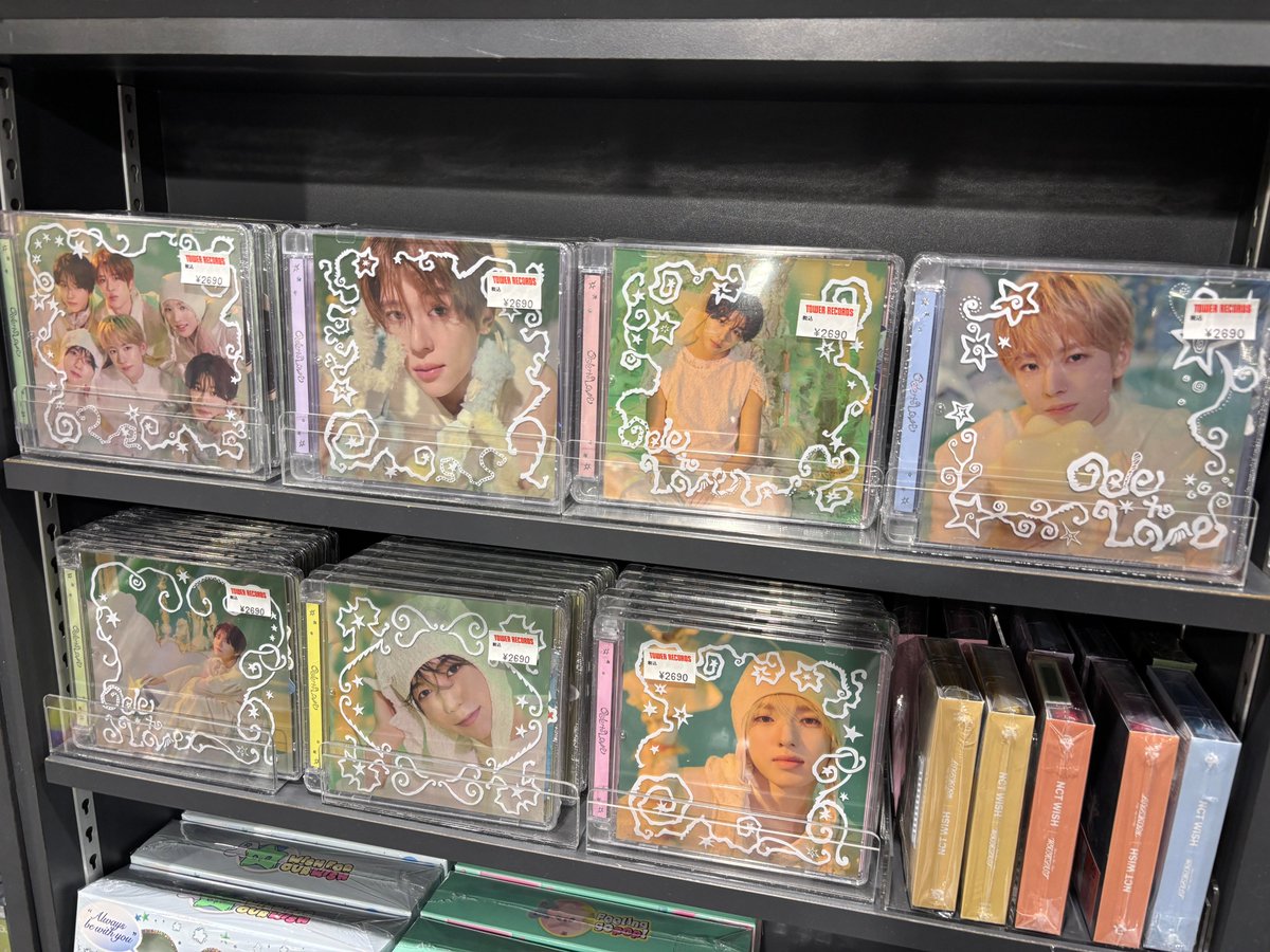 NCTWISH】 1st Full Album『#OdetoLove』 Jewel Case Ver.全種類再入荷