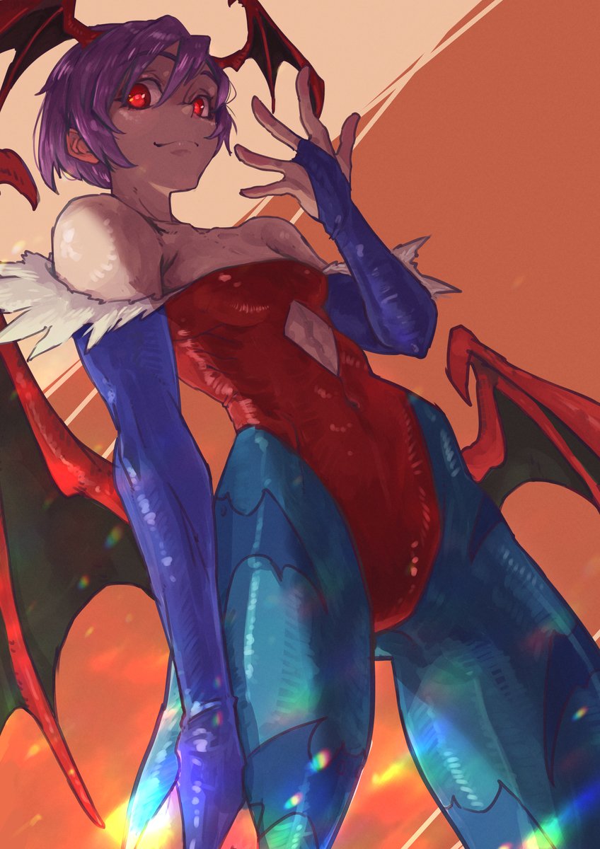 SaradUdon's tweet image. 欲望のサキュバス
#Lilith #Darkstalkers