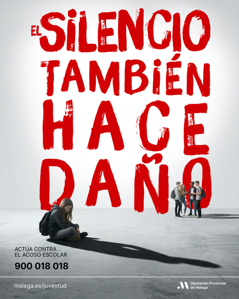 andaluciainf's tweet photo. El silencio también hace daño.
Y muchas veces, más del que se ve.

Este 2 de mayo, Día Mundial contra el Acoso Escolar, recordamos que actuar puede cambiarlo todo.

#NoAlAcosoEscolar #RompeElSilencio
@diputacionMLG https://t.co/1uf3Tw8yDu