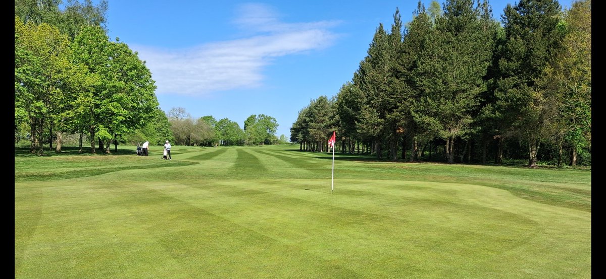 IAN79EDAV's tweet photo. Course looking great in the sunshine this week   great work from thr lads @StoneGolfClub24  the new pins looking good with a new set of cups to freshen things up for the season ahead  @andre_indigrow @MidlandsGolfer @AlexPinseeker @CampeyTurfCare https://t.co/WMQ3Ngm9T9
