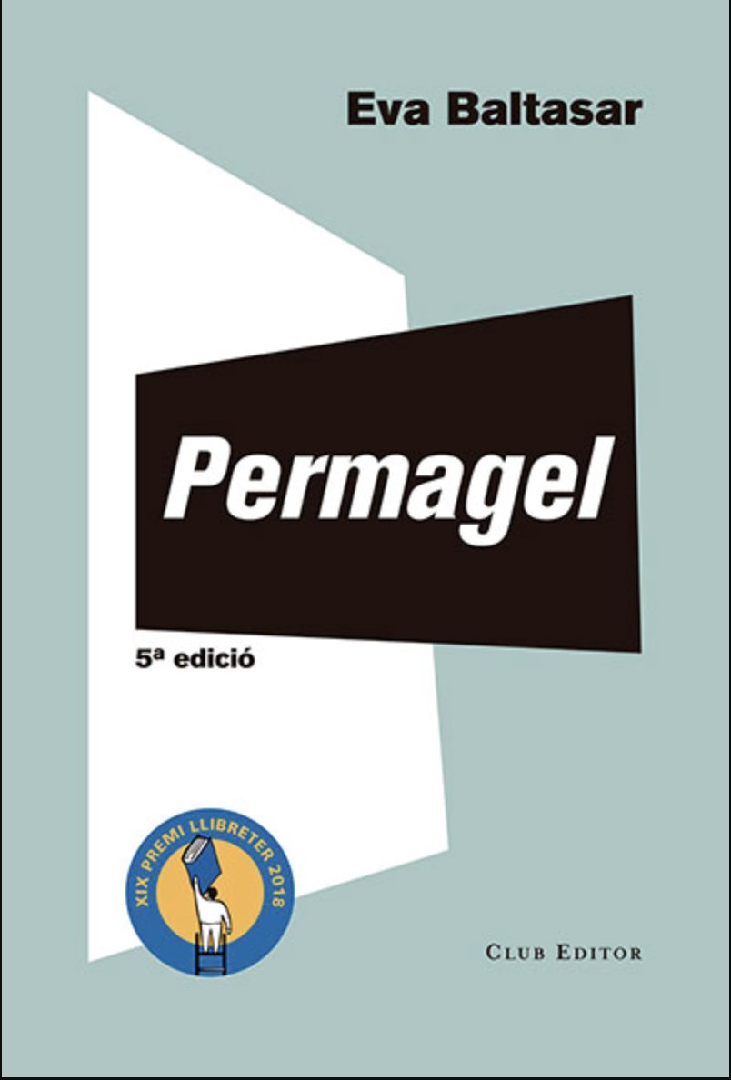 janquim's tweet photo. Amb una mica de retard, ahir al matí vaig llegir #Permagel. de l'Eva Baltasar. I em va agradar. A la tarda vaig anar a @EspaiTexasBcn a veure'n la versió teatral, que també em va agradar. https://t.co/4lKaNrGgbe