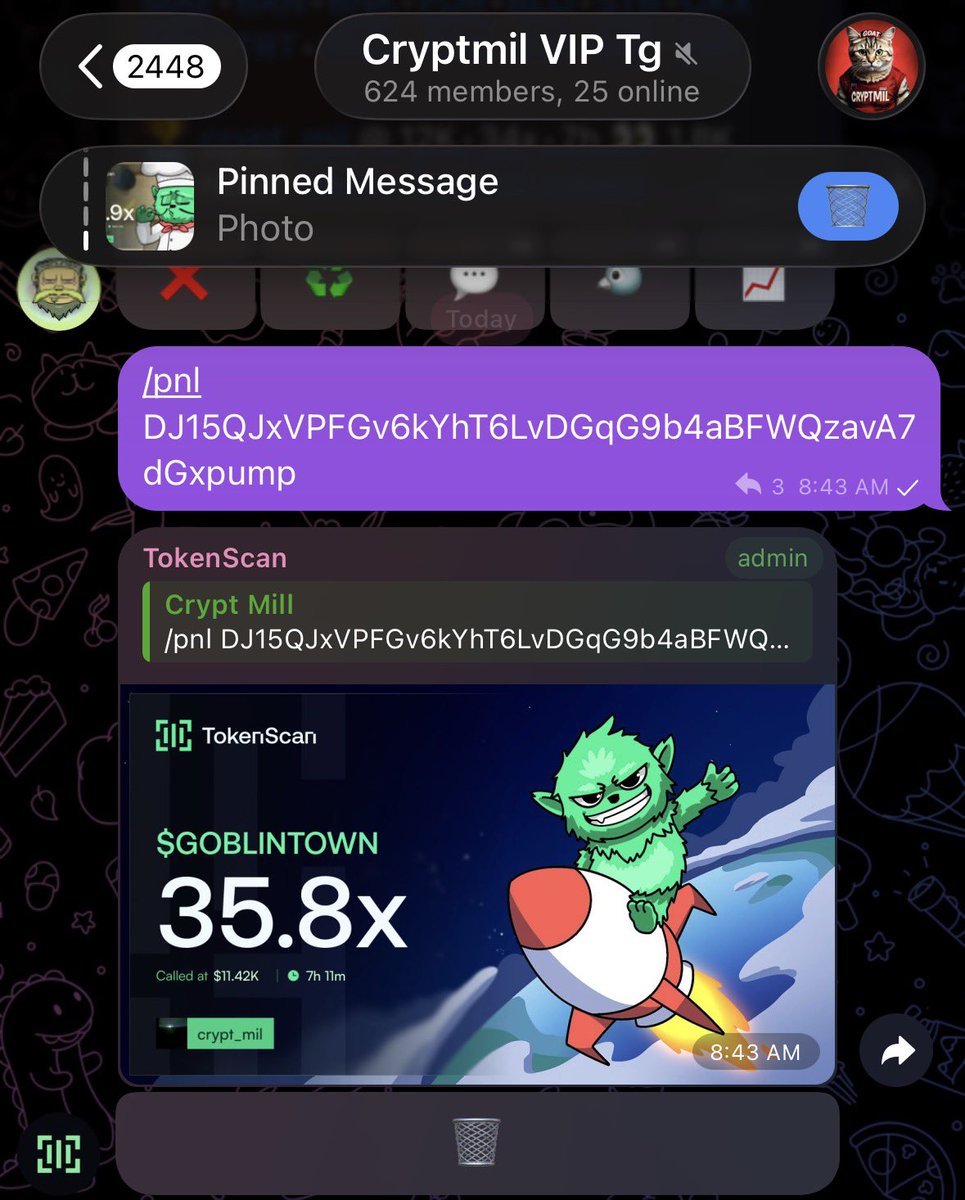 Crypt_mil's tweet image. 35x    up on my call $goblintown 

DJ15QJxVPFGv6kYhT6LvDGqG9b4aBFWQzavA7dGxpump 💫 🍀

#Solana #SolanaMemecoins #Memecoin #fomo