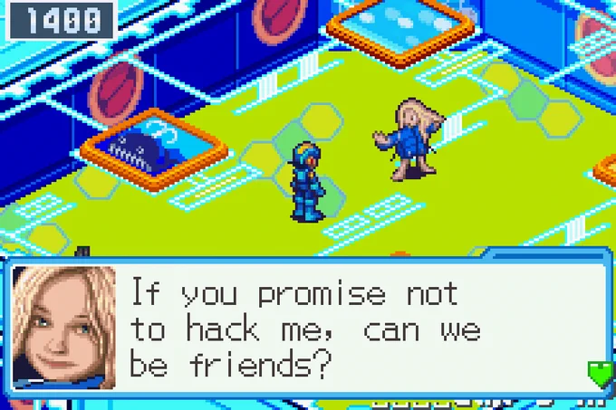 If you promise not to hack me, can we be friends?