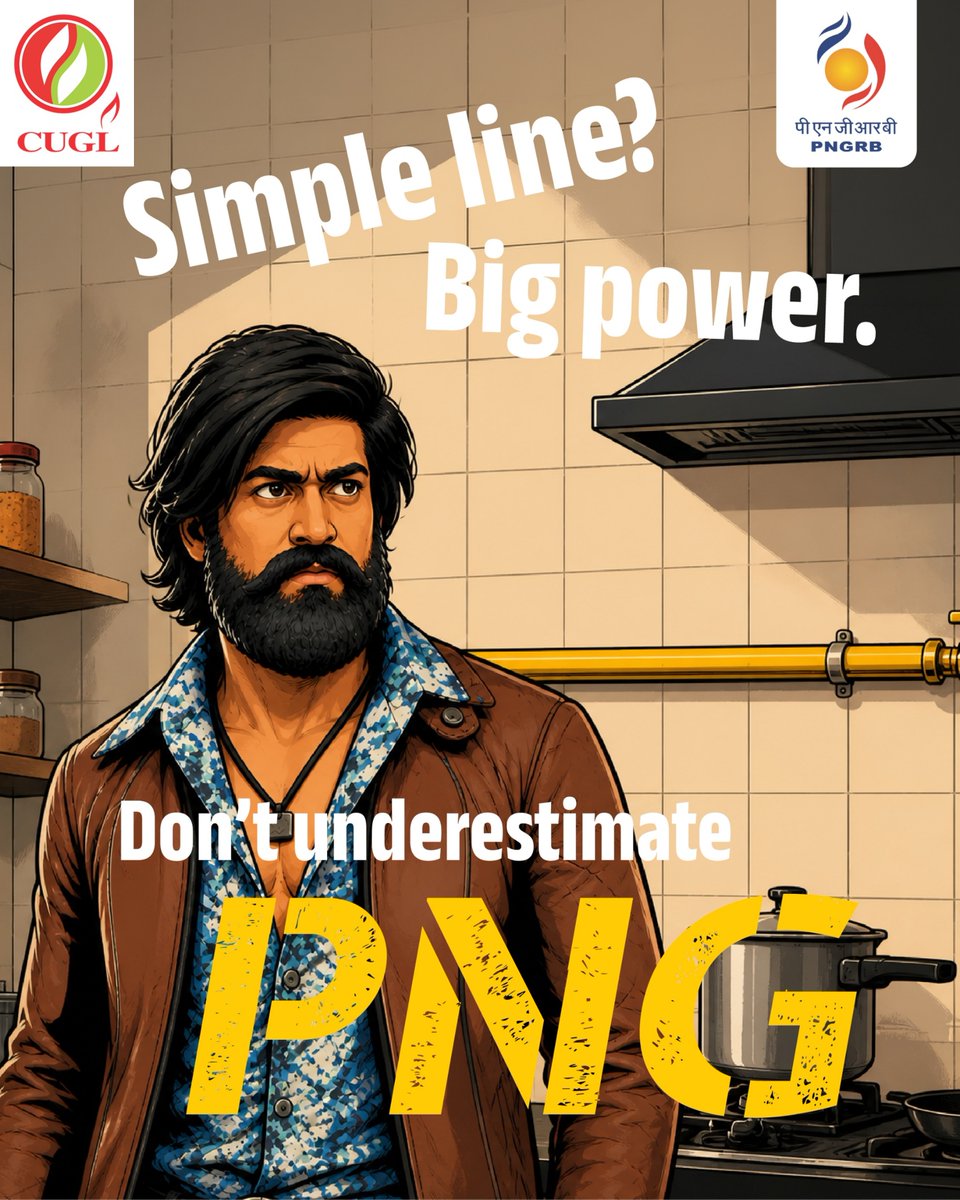 cuglknp's tweet image. Maa ke liye har din ek battle hai.
Par kitchen ab battlefield nahi rahega.
Keh dena unko main aa raha hoon
non-stop PNG leke.

"PNG : The CEO of your Kitchen" 
CUGL PNG ke Saath Non-Stop Zindagi. 

#NonStopZindagi #CleanEnergyLife #CleanEnergyMovement #PNGDrive #SwitchToPNG