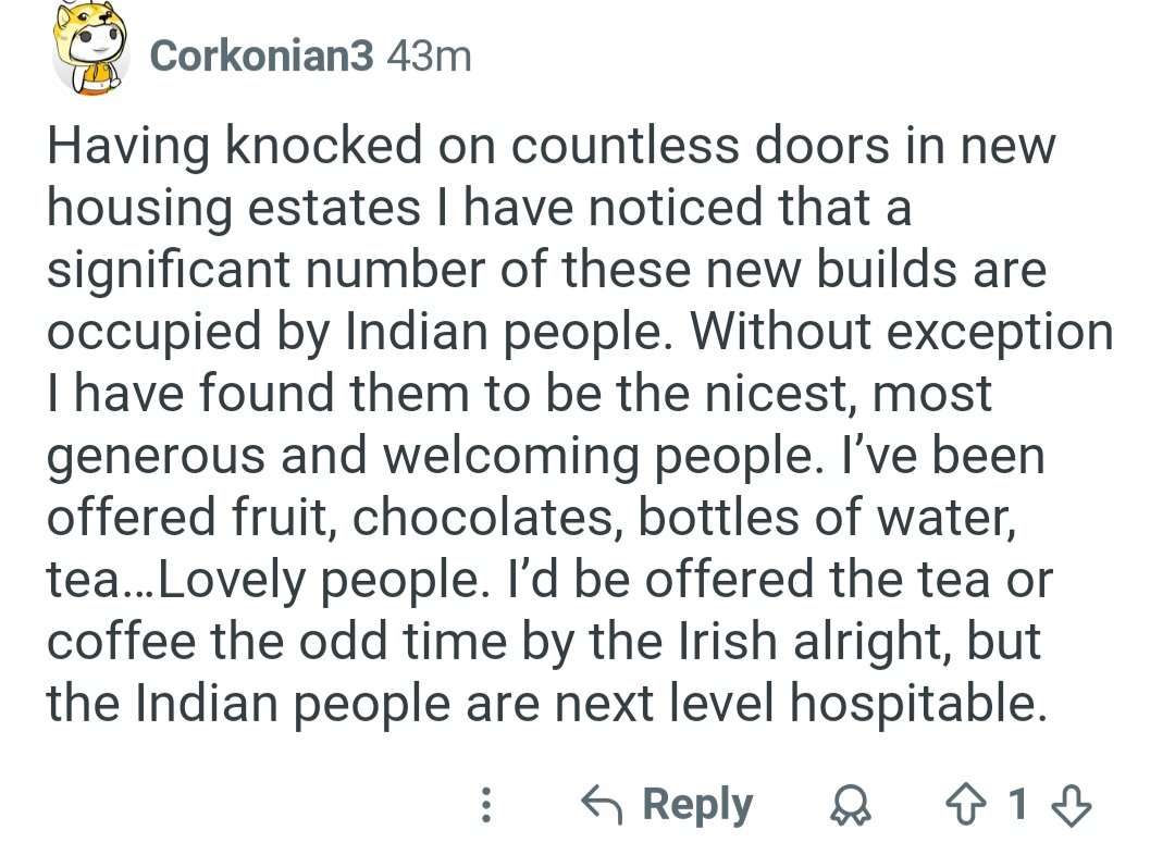 Irishman tweet media