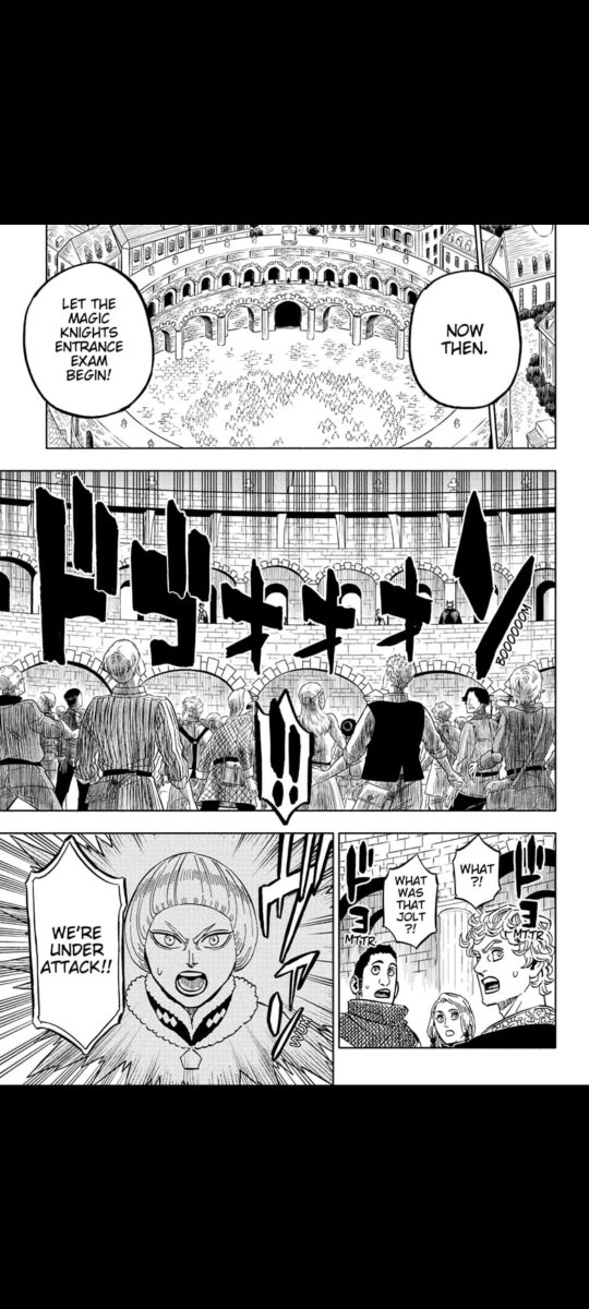 LiebeDevilUnion's tweet photo. Hmm I'm guessing someone used a transportation magic. if so, that person or more than one have used a lot of magic to transport that airship #BlackClover https://t.co/dZL4sxFhiH