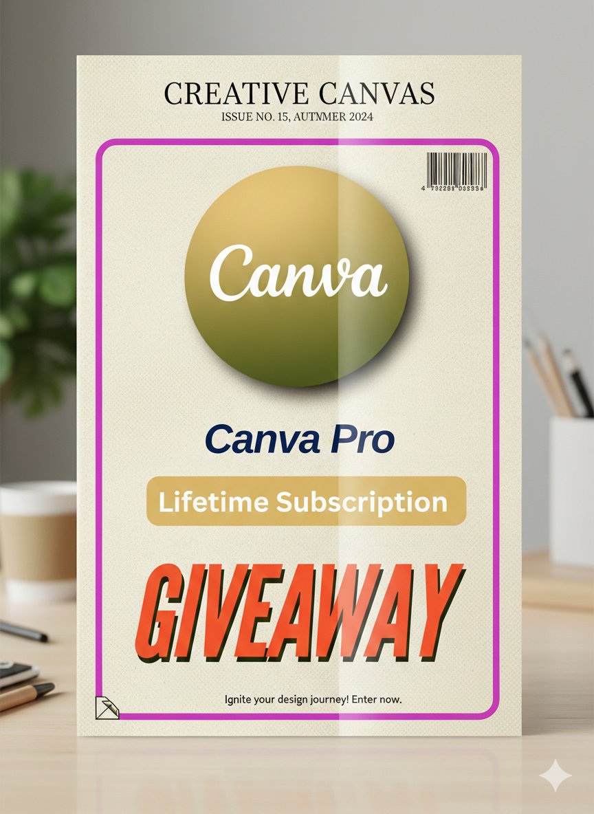 JayBisen473370's tweet photo. 🚨 Get Canva Pro FREE (Lifetime Access) 🎨

No tricks. No catch. Just 3 simple steps 👇

1️⃣ Like this post ❤️
2️⃣ Comment “CANVA” 💬
3️⃣ Repost 🔁Follow 

Make your designs stand out like a pro 🔥

⏳ Available for 72 hours only — don’t miss it! https://t.co/HjyHhJe4tO