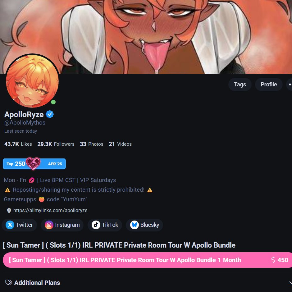 ApolloRyze🔞 i VA Hentai 💦🥴 tweet media