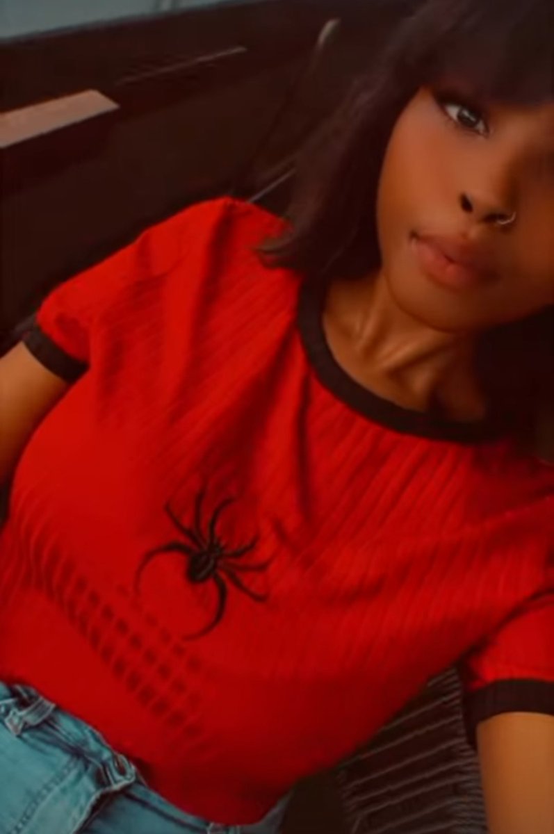 Slowjo90's tweet photo. Ms Miles Morales #spiderman #baddie #kenya #kenyan #naija #black #ebony #snapchat #leaks #black #darkskin #bnwo #bbc #teen https://t.co/NVPODt1cab