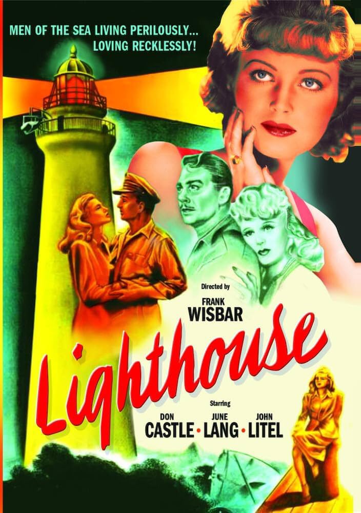FrankMalfitano's tweet image. FILM OF THE DAY: Good cast in unremarkable but decent 1947 #BMovie #filmnoir about woman #JuneLang who marries nice guy #Lighthouse keeper #JohnLitel to spite his coworker, her BF #DonCastle who turned out to be married #MarionMartin very funny as tough blonde pal of June #1940s