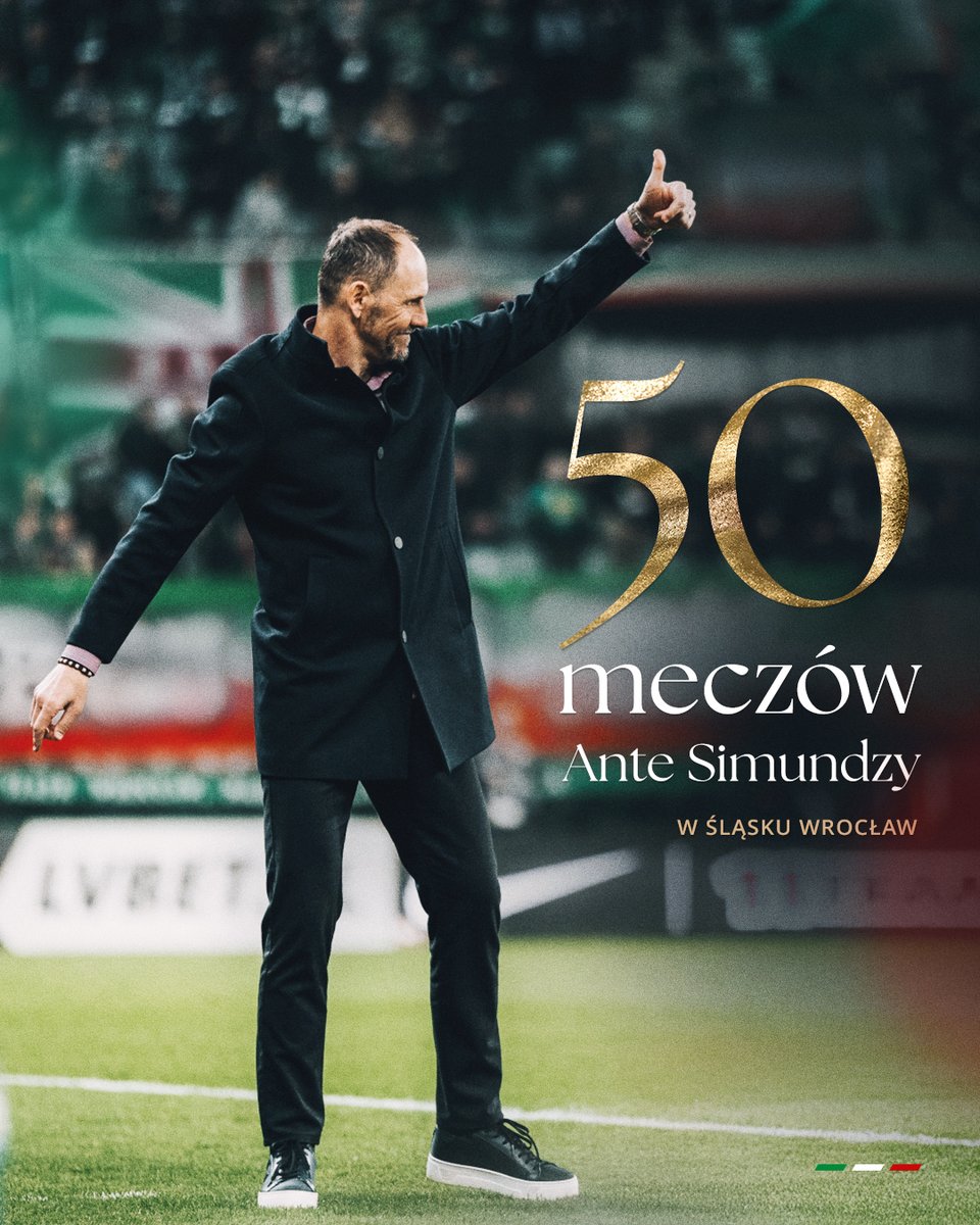 SlaskWroclawPl's tweet photo. Absolutnie przepiękny mecz jubileuszowy 🫶
#InAnteWeTrust 🇮🇹 https://t.co/qnjUJubKDb