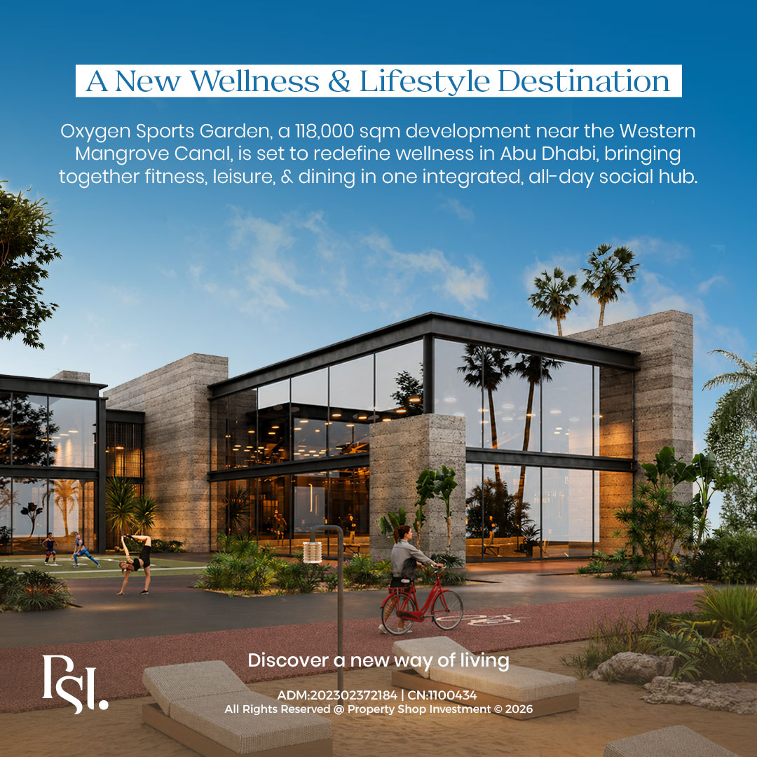 psinv's tweet photo. Abu Dhabi Unveils Oxygen Sports Garden

#RealEstate #Property #RealEstateInvesting #MarketInsights #PropertyShopInvestment #AbuDhabi #Dubai #DubaiRealEstate https://t.co/mnjEHyuoPE