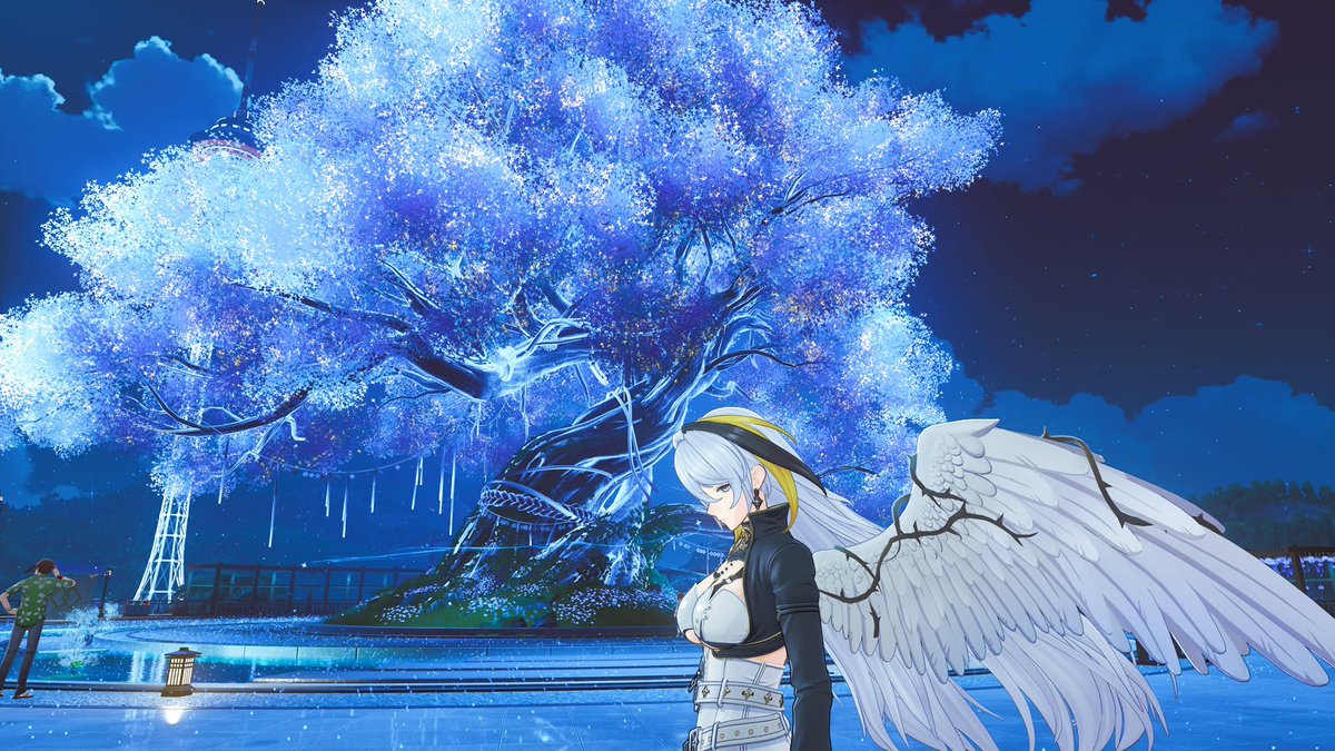 LostRabbit1251's tweet photo. 福䕃木とても綺麗でした〜
祈願するとランダムなキャラの好感度上がるからおすすめ〜
 #NTE https://t.co/7TuaUG8iLz