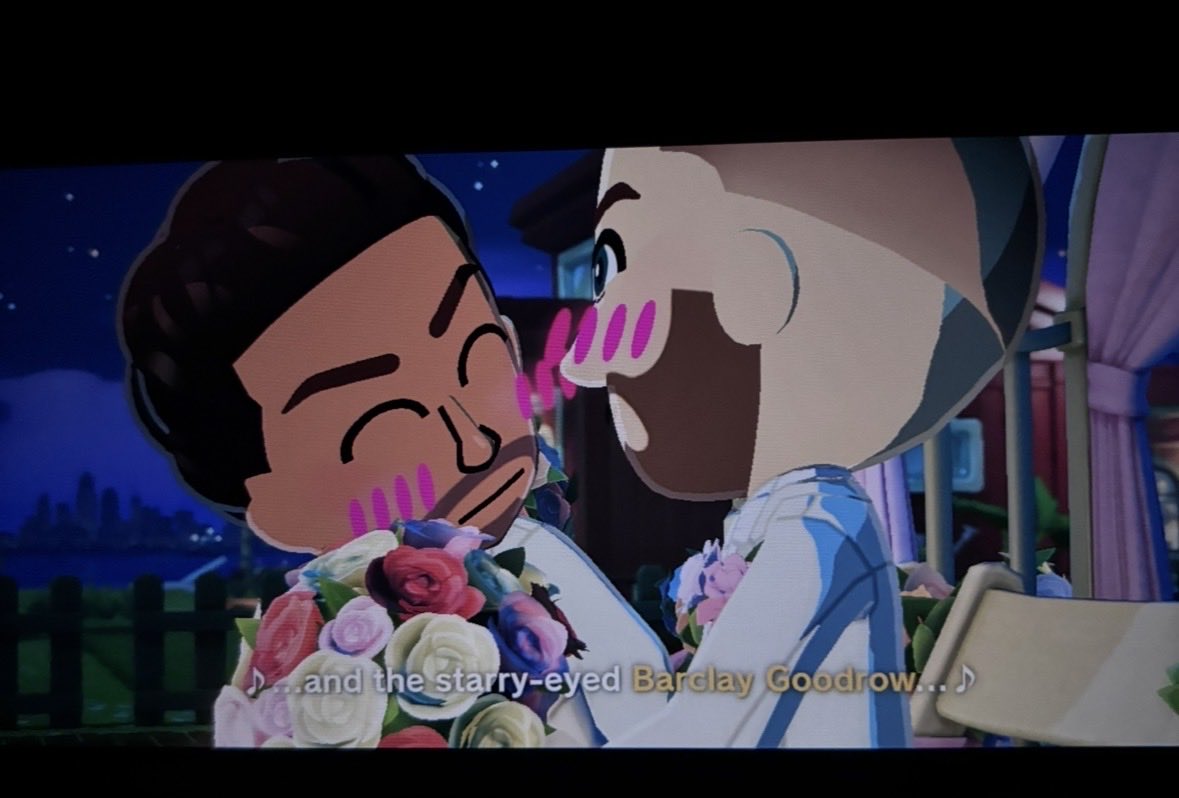 When everyone is talking about there willmack miis but I’m over here with my old man yaoi of reavo and goody