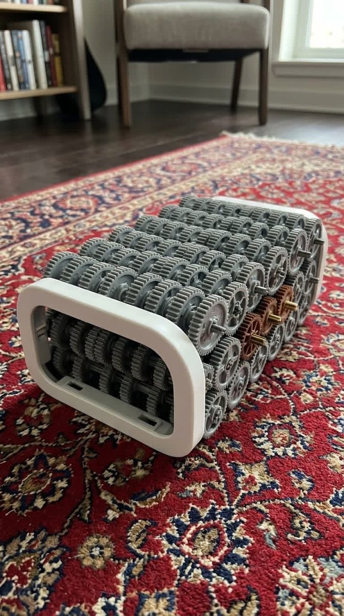 They keep telling you Bitcoin is just numbers.

Yeah. So is this.

219 gears. Front one spins once a second. The back gear completes its first full rotation 10^112 years after the universe is dead.

Bitcoin’s private keys work on the same principle. 

Stacked exponentials. 

To