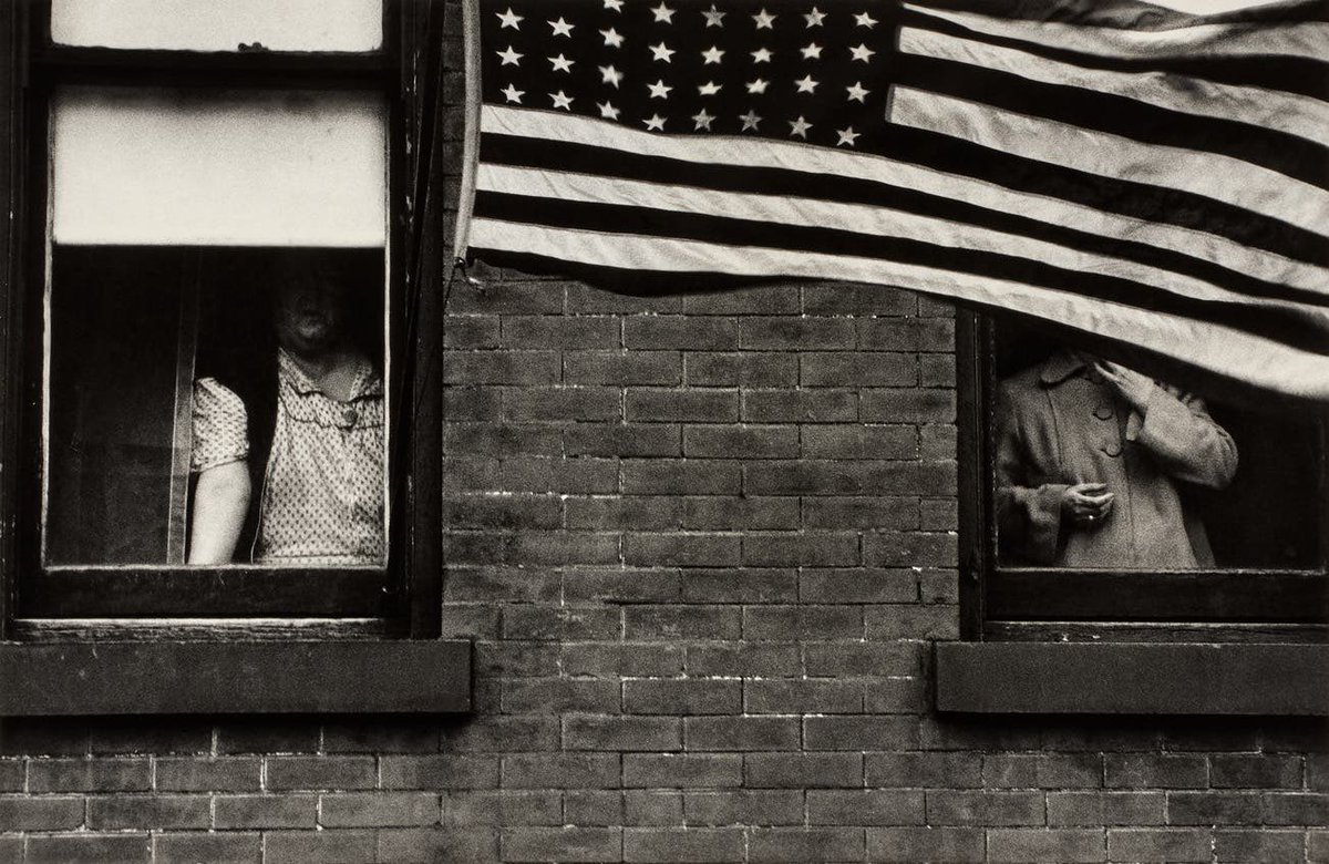 stjohnsphoto's tweet image. Robert Frank #photography 
Parade, Hoboken, New Jersey, 1955