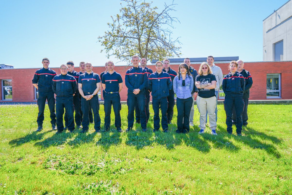 Sapeurs-pompiers 76 tweet media