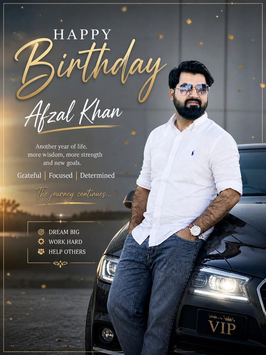 AfzalKh00910151's tweet image. Allah ka diya hua ek aur keemti saal guzar gaya…
Shukr bhi hai, sabr bhi hai, aur ab aur bada vision bhi hai.
This year is about becoming unstoppable. 🚀
#Birthday #Grateful #Vision