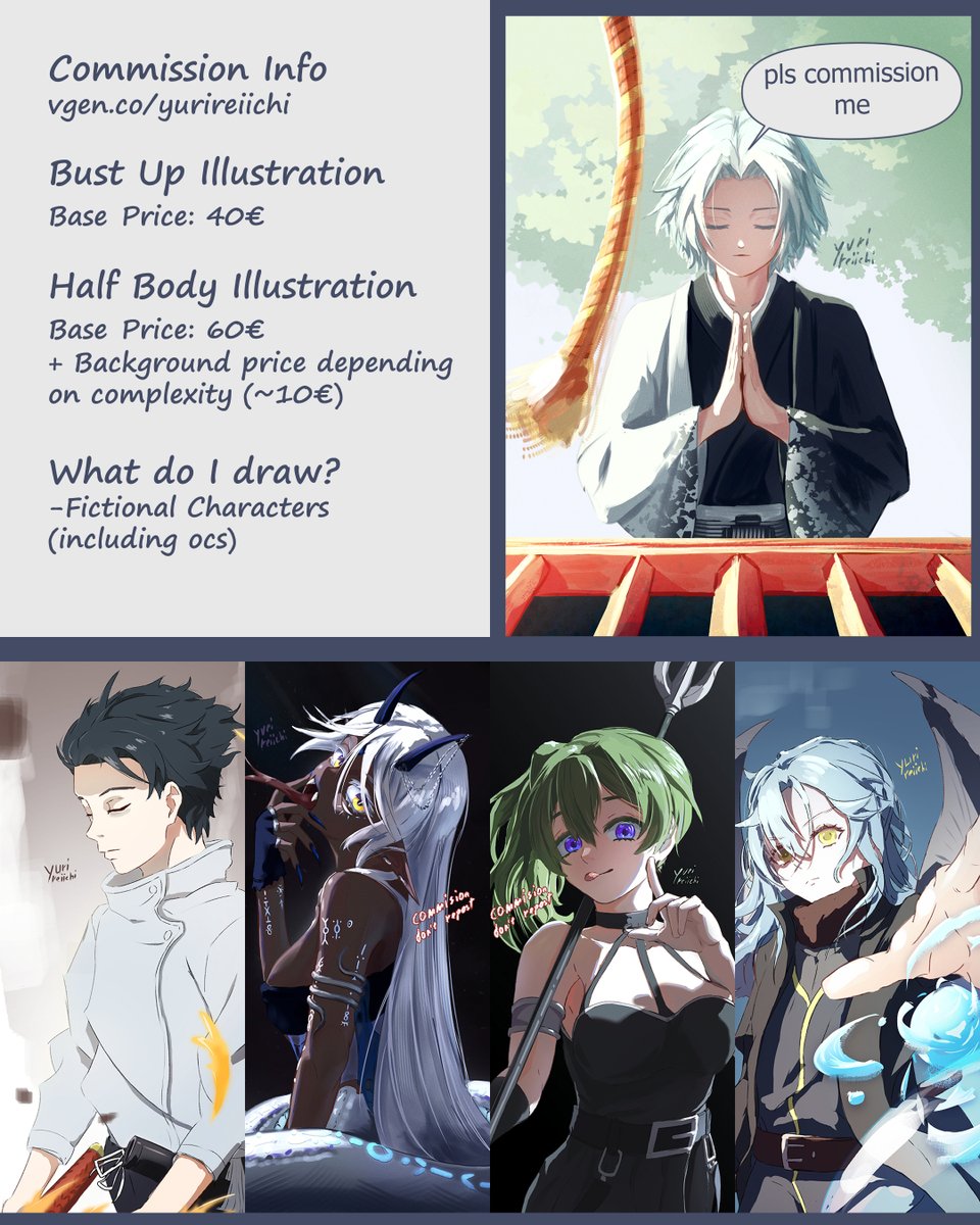 YuriReiichi's tweet image. new commission sheet

#commsopen #vgencomm